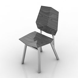 Simple Chair Vitra 3d model