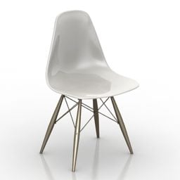 Відомий стілець Eames Design 3d модель