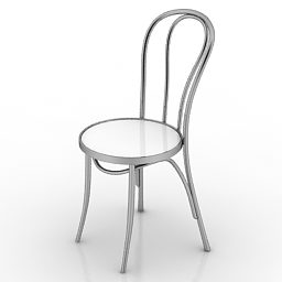 Common Metal Chair 3d model