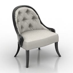 Antiikkinen nojatuoli Christopher Guy 3d-malli