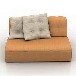 Modern soffa Malhoun Design 3d-modell