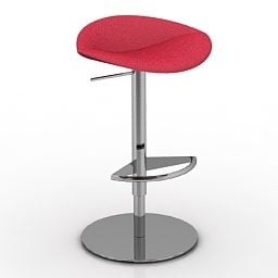 Chaise de bar Mick Design modèle 3D
