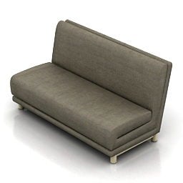 Fabric Sofa Bench 3d model