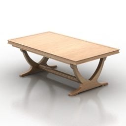Rectangle Table V1 3d model