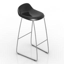Krzesło barowe Galli Meble Model 3D