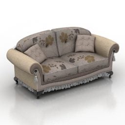 Sofa Classic Style 3d model