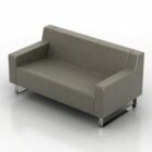 Grey Sofa 2 Seats