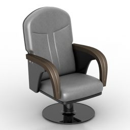 Salon Armchair Furniture 3d model