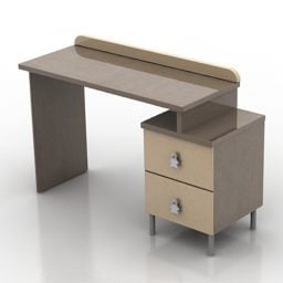 Work Desk Office Table 3d model
