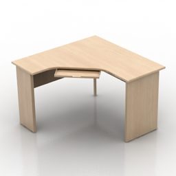Corner Work Table 3d model
