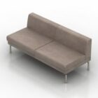 Bangku Sofa Modern 2 Kursi