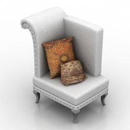 艺术扶手椅Bizzotto 3d模型