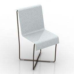 现代椅子X腿3d模型