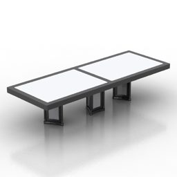 3d модель меблевого столу для конференцій