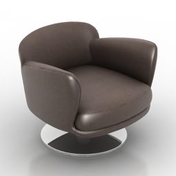 Mẫu ghế bành một chân Utopias 3d