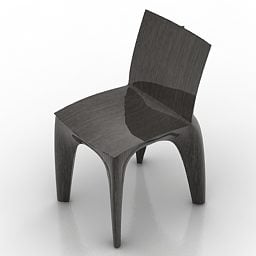 Plastic Arc Chair 3d model