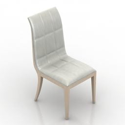 Upholstered Single Chair 3d model