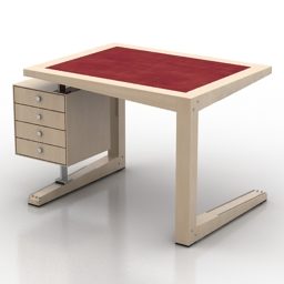 Modern Table Zeno 3d model
