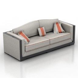 Model 3d Sofa Unta Harmoni