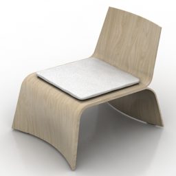 Moderne stoel Gherardi 3D-model