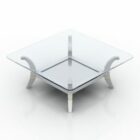 Square Glass Table V1