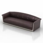 Sofa Cattelan Brown Leather