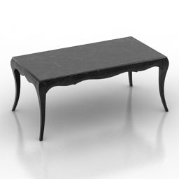 Antique Table Flai 3d model