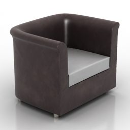 Armchair Unitex Furniture 3d model