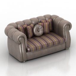 Chesterfield soffa Ravasi Salotti 3d-modell