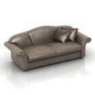 Leather Camel Sofa Rossetto