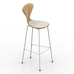 Modern Chair Bar 3d model