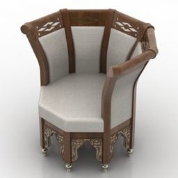 Classic Wing Armchair 3d model