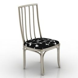 Wooden Chair Arlette 3d model