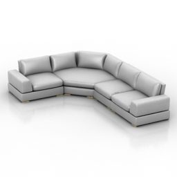 Sofa Góc Albert mẫu 3d