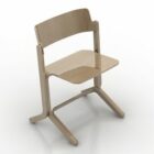 Drewniane krzesło Dekoracje siana