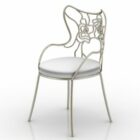Wire Back Armchair