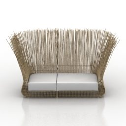 Sohva Kenneth Furniture 3D-malli