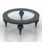Round Glass Table Fratelli