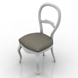 Yksinkertainen ruokapöydän tuoli V1 3d-malli