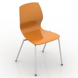 Cadeira para móveis de plástico Bene Mezzo modelo 3d