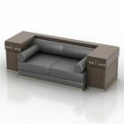 Wooden Grey Sofa Josephine