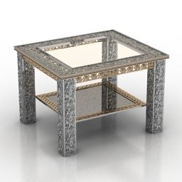 Square Table Table Jumbo 3d model