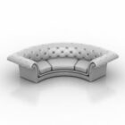 Curved Chester Sofa
