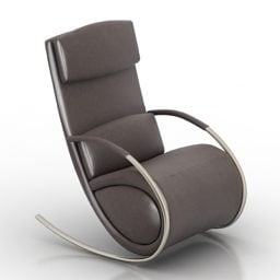Ev Koltuk Sallanan Sandalye 3d modeli