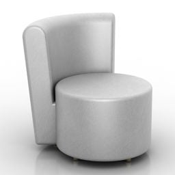 כורסא ביוטי דגם תלת מימד