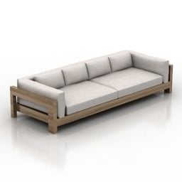 Moderne sofa Minotti 3d-modell
