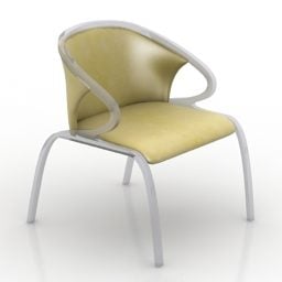 Sarı Sandalye 3d modeli