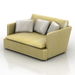 3д модель современного дивана Cattelan Design