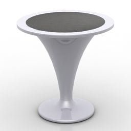 Round Stool Chair 3d model