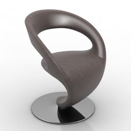 Nojatuoli Nykyaikainen 3D-malli